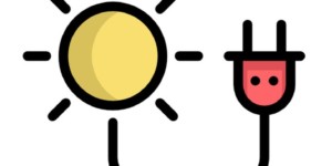 sun plug icon